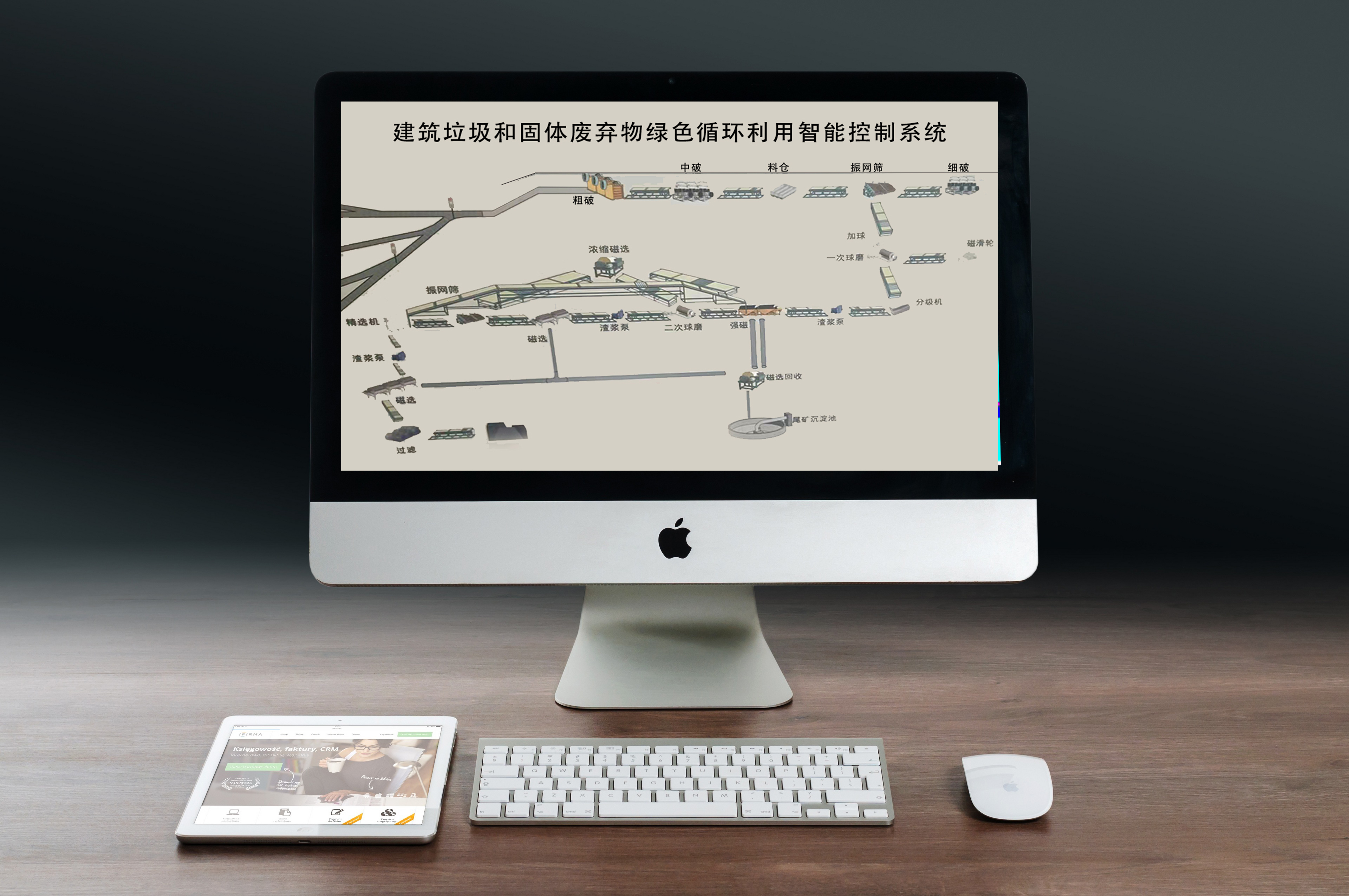 建筑垃圾和固體廢棄物綠色循環(huán)利用智能控制系統(tǒng)軟件V1.0